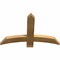 Ekena Millwork Bellingham Rough Sawn Timber Gable Bracket, Western Red Cedar, 36"W x 24"H x 2"D x 4"F, 16/12 Pitch GBW036X24X0204BEL00RWR - alternate 5